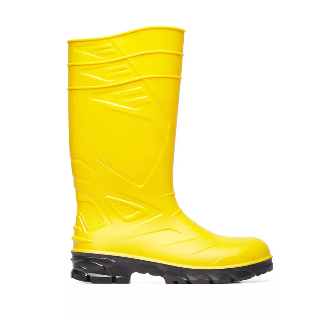 Exena DEVIL yellow S5 FO SR magasszárú csizma